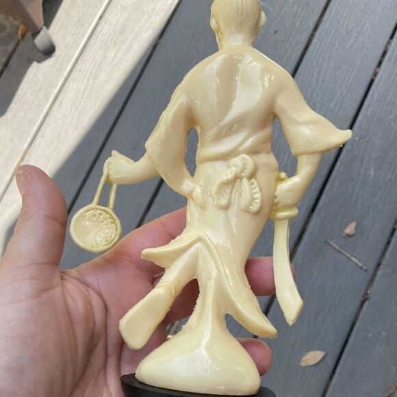 Vintage Chinese Warrior Wise Man Figurine - Picture 7 of 8